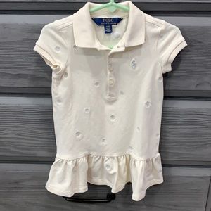 Polo Ralph Lauren toddler girl dress with snowflakes size 2T